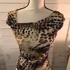 Animal Print Top (XS)